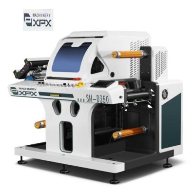 China Max Unwinding Diameter 1000mm Barcode Label Die Cutting Machine with PLC Control for sale
