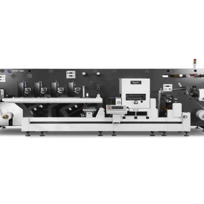 China Automatic PLC Controlled Barcode Label Die Cutting Machine with Digital Cutting en venta