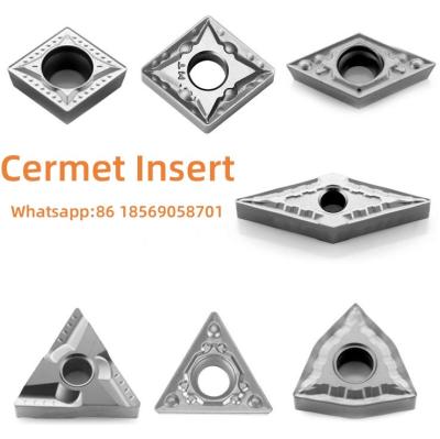 China Inserção cerâmica APMT CCMT CNMG DCMT do cermet do CNC com resistência de desgaste alta à venda