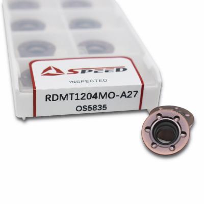 中国 RDMT1204MO-A27円形の炭化物の挿入物のフライスはCNCの旋盤用具R6 Rdmtを挿入する 販売のため