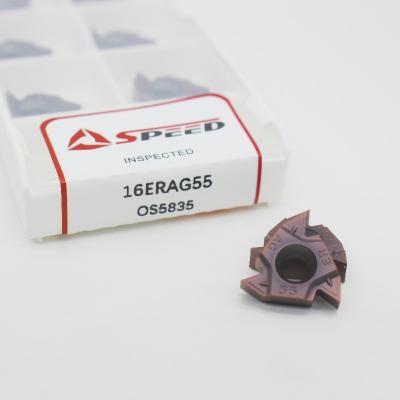 China External Thread Cutting Inserts 16ERAG55 Cnc Lathe Tools Use for sale