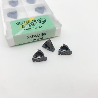 China Tungsten 11ir A60 Inserts , External Threading Inserts 11IER Hard Material Use for sale