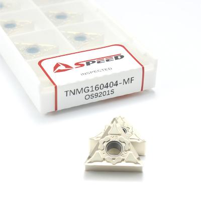 China Carbide draaibank HRC40-60 Driehoekige vorm TNMG160408 Draaistools Te koop