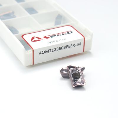 Chine Aomt123608peer-M Mitsubishi Aomt Carbide Cutting Lathe Tool Milling Insert à vendre