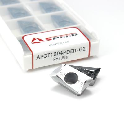 China APKT1135 APGT1604 Inserto de Carbono de Tungstênio Polido / DLC para Alumínio à venda