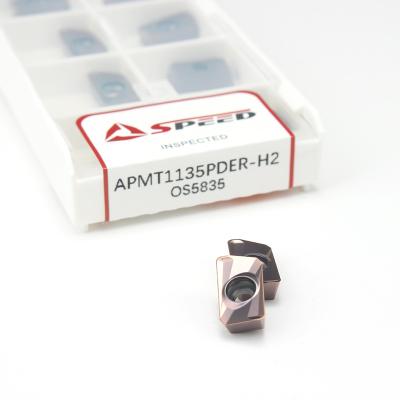 Cina APMT1135 1604 Tagliatore per la fresatura a faccia inserti di fresatura CNC per metallo duro in vendita