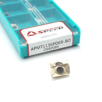 중국 속도 텅스텐 탄화물 밀링 삽입 APMT1135 APMT1604 CNC 밀링 도구 판매용