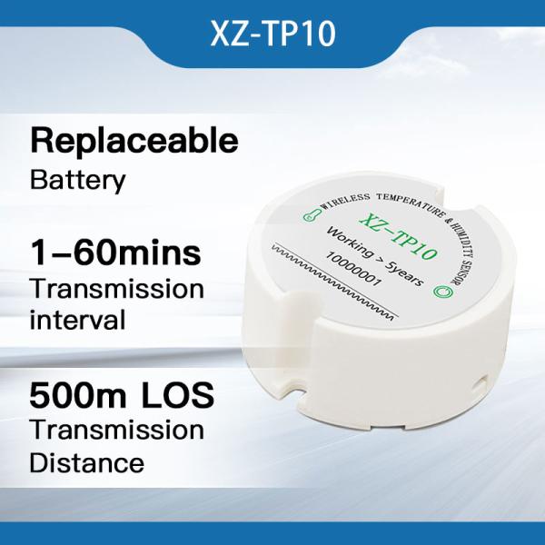 Quality Battery Powered RF Digital Temperature Detector Smart Iot Wireless Temperature for sale
