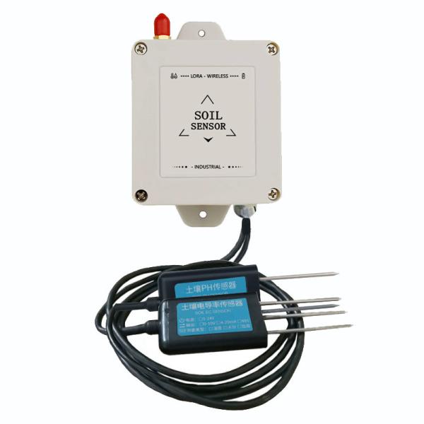 Quality Iot Lora Wireless Soil Temperature Humidity EC Sensors Soil Moisture Conductivity Sensor for sale