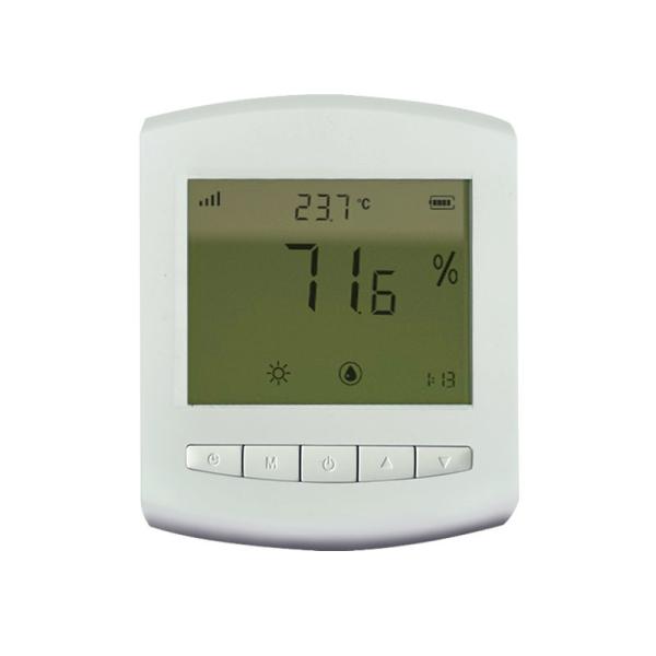 Quality 4G large LCD display blacklight alarm humidity and temperature sensor wireless for sale