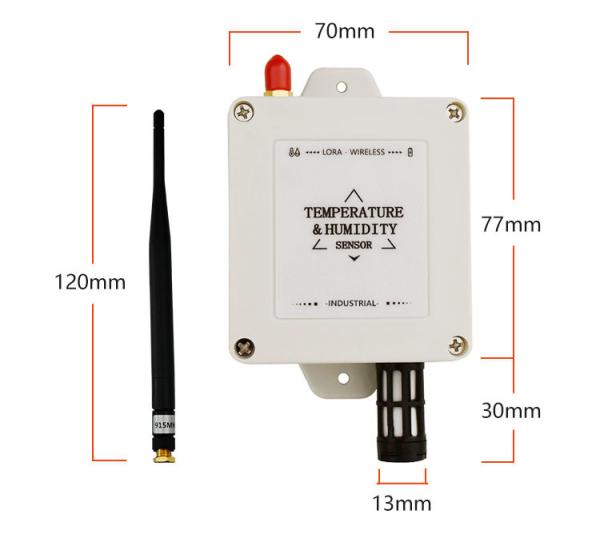 Quality 915mhz 433mhz 868mhz Temperature Monitoring System Iot Lora Temperature Humidity Wireless Sensor for sale