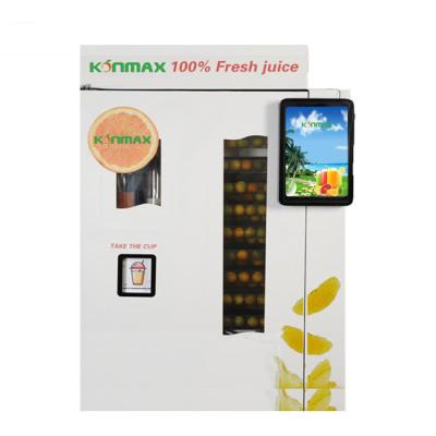 China Auto Fresh Orange Cold Pressed Juice Vending Machine With Display Screen for sale