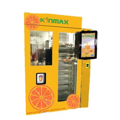 China Stand Fruit Drink Vending Machine 21.6 Inch Touch Screen For Market / Shopping Mall for sale