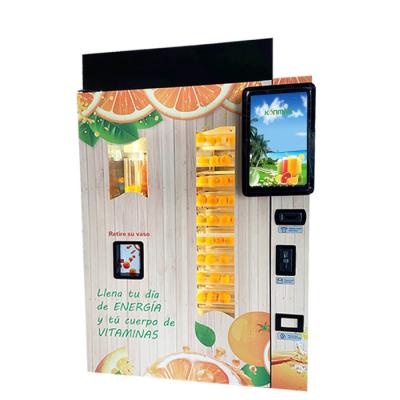 China Durable Scan Code Payment Fresh Juice Vending Machine With CE Certification for sale