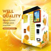 China Automatic Commercial Fresh Fruit Orange Juice Vending Machine With Nfc , Low Noise for sale
