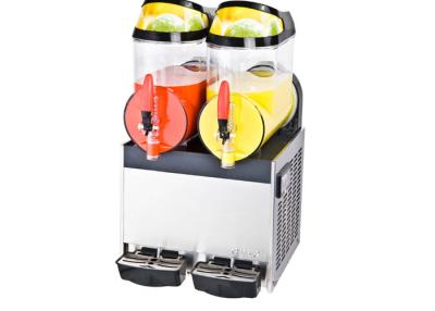 China 10L×2 Large Capacity Commercial Slush Machine For Beverage Juice Drinks , 110V - 115V for sale