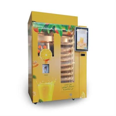China Versatile 100% Pure Automatic Orange Juicer Commercial Fresh Orange Juice Vending Machine à venda