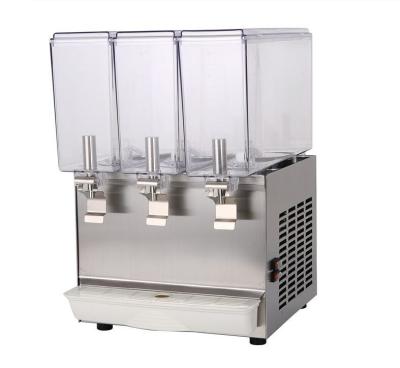 China Cold And Hot Juice Mixer Machine Fruit Cold Drink Dispenser With Pump Spraying System for sale