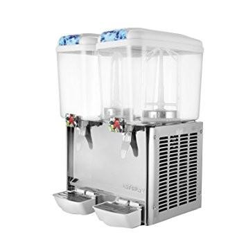 China Commercial Stainless Steel Fruit Juice Dispenser 18 Liter With Imported Compressor for sale