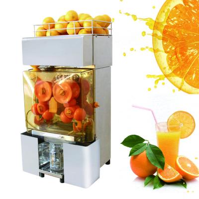Chine Presse-fruits orange automatique de fruit de citron de presse-fruits d'acier inoxydable pour le supermarché à vendre