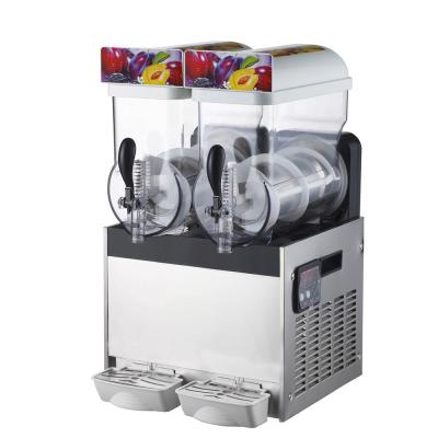 China Mall Commercial Grade Ice Slush Machine Snow Melt Making With Two Tanks for sale