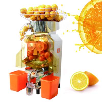 China High Output Automatic Orange Juicer Extractor With Auto Feed Hopper for sale