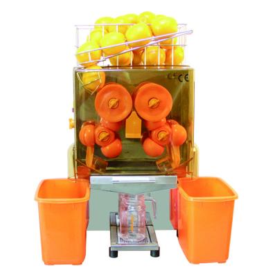 China Commercial Juice Extractor Machine Auto Feed Orange Squeezer Compact Design for sale