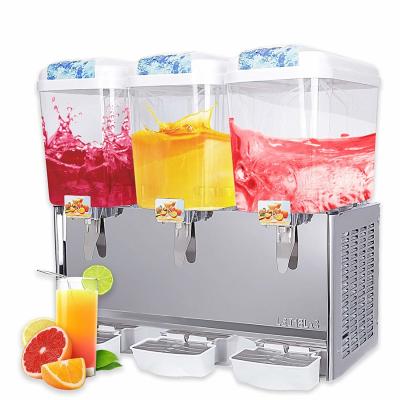 China CE plastic and stainless steel electric cold drink juice dispenser for sale