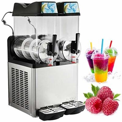 China Automatic Snow Margarita Slush Freezer Machine 12 Liter Beverage Mixing Machine for sale