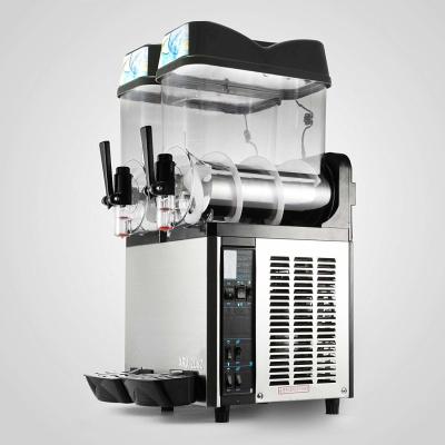 China Frozen Granita Ice Slush Machine Slush / Smoothie Machine 12 L For Cafe And Bars for sale