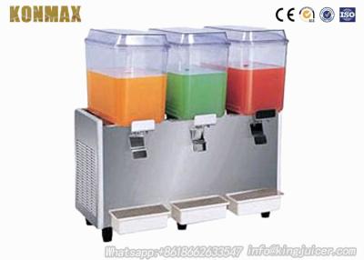 China Automatic Frozen Beverage Dispensers With High Capacity For Fruit Juice 9L×3 for sale