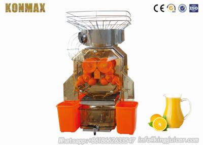 China 304 anúncio publicitário alaranjado de aço do extrator 370W do Juicer de Staninless para a barra de café à venda