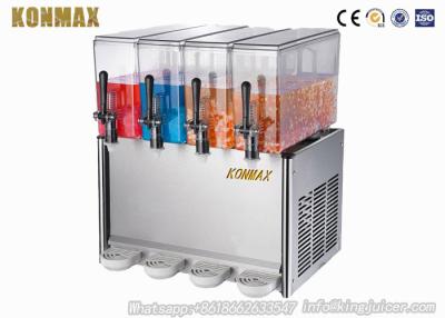 China 9L×4 1200W Automatic Commercial Beverage Dispenser For Milk Four Tanks for sale