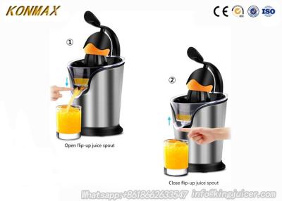 China Compact 85W Electric Orange Juicer With Soft Grip Handle And Anti - Drip for sale