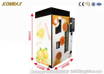 China Automatic Orange Juice Vending Machine Payment With Coin Cash Credit Card Alipay Wechat for sale