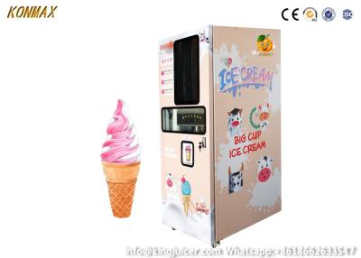 China 59 Flavors Soft Serve Vending Machine , Robot Ice Cream Vending Machine for sale