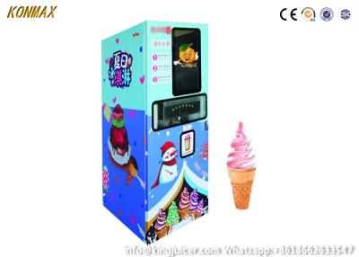 China capacidade ajustável da máquina de venda automática do cone de gelado do picolé 70g/Cup à venda