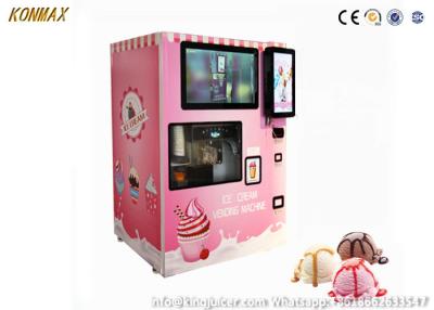 中国 20L硬貨によって作動させるアイス クリームのロボット自動販売機32