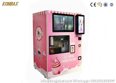 China Circuit Transistor Wifi Automatic Soft Ice Cream Vending Machine for sale