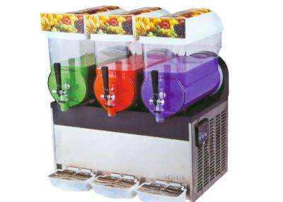 China Double Flavour And Three Flavour Margarita Slush Machine 15 liters With CE for sale