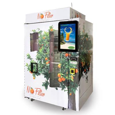 China Automatic Freshly Squeezed Orange Juice Vending Machine For Commercial for sale