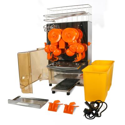 China 25pcs/Min Automatic Orange Juicer Machine , Extracting  Electric Citrus Squeezer for sale