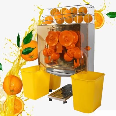 China Espremedor de frutas fresco do sumo de laranja do desktop com a almofada de toque de aço inoxidável à venda