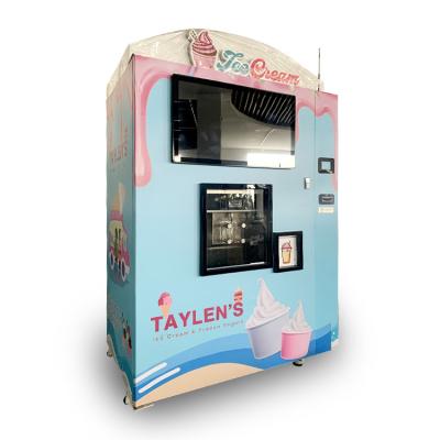 China 20L Auto Frozen Product Vending Machine Direct Cooling With Credit Payment for sale
