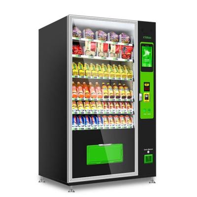 China 110V 300kg Coins Operate Snack And Drink Machine With Cooling System for sale