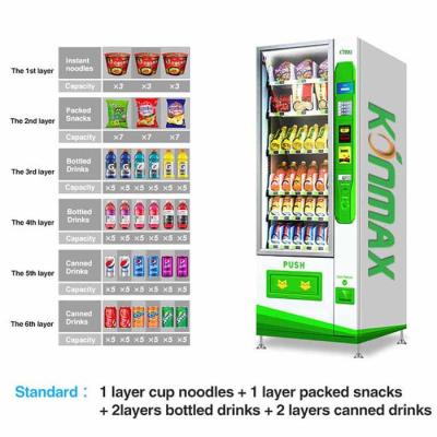 China Leitor de cartão Function de Mini Automatic Vending Machine With à venda