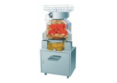 China Commercial Fresh Squeezed Orange Juice Machine For Cafes / Juice Bars With Cabinet for sale