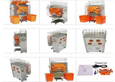 China Anti-corrosion SS Commercial Orange Juicer Machine , Automatic Lemon Orange Squeezer for sale