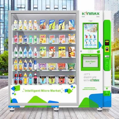 China Amusement Automatic Beverage Beer Box Snack Vending Machine Mumbai With Robot Arm for sale