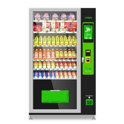 China Coin Dispenser Automatic snack and drink combo vending machine 6 drawers for sale